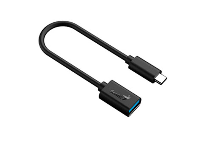 ADAPTADOR GENIUS ACC-C2AC USB-C A USB-A 21CM BLACK (32590003400)