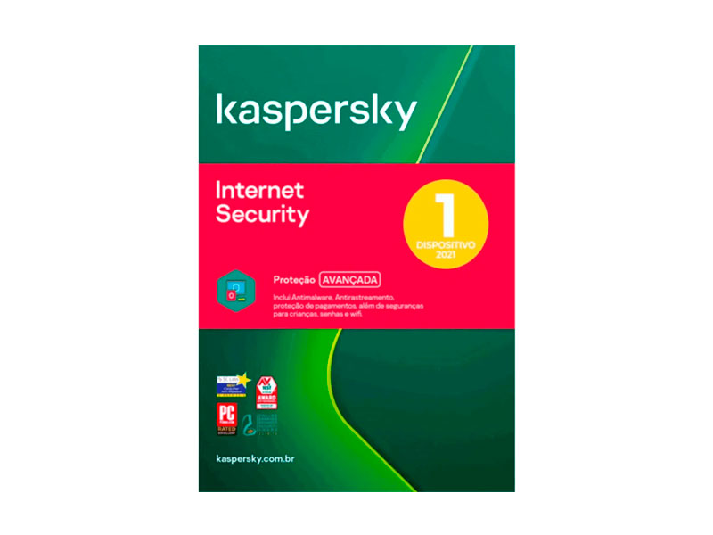 ANTIVIRUS KASPERSKY INTERNET SECURITY  01 PC OEM