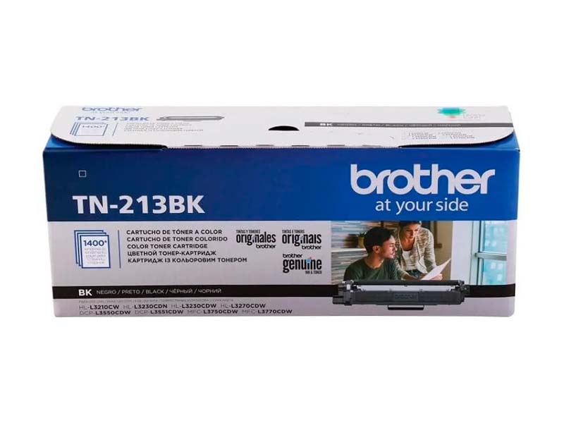 TONER BROTHER TN-213BK BLACK 1400PG. P/ HL3270 /L5551 / L3750