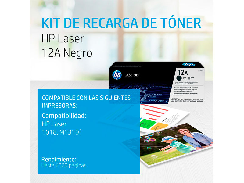 TONER HP Q2612A LJ1020/3052/3055/1005/3050
