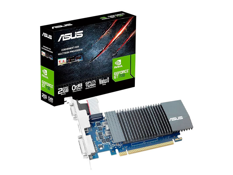 TARJETA DE VIDEO ASUS GT730 2GB SL DDR5 NVIDIA
