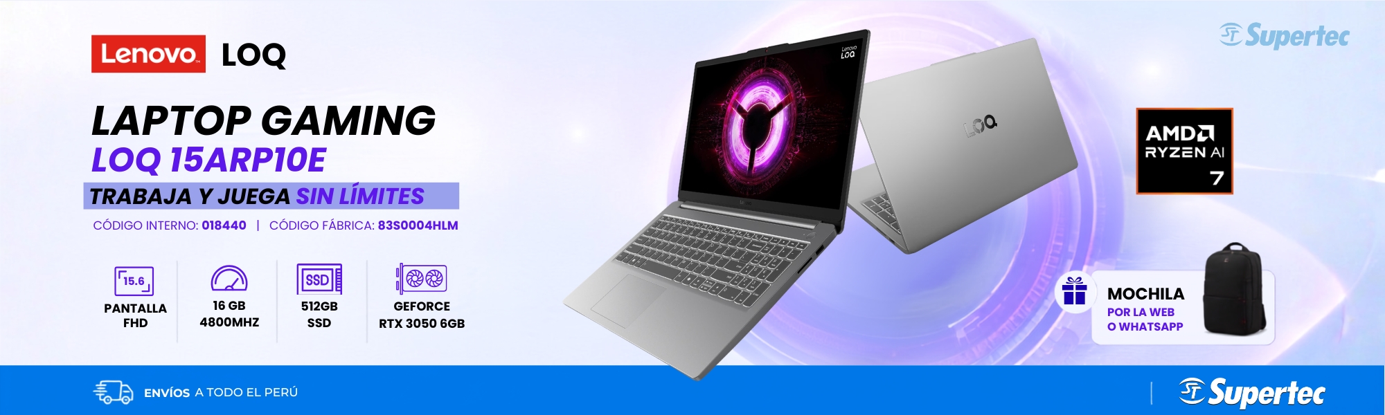 LO MEJOR EN LAPTOPS GAMER EN SUPERTEC