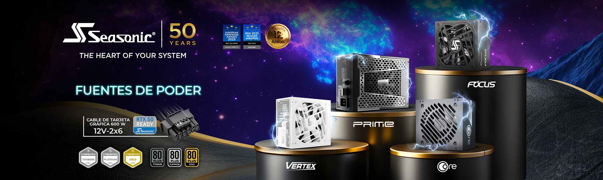 FUENTE DE PODER SEASONIC. ARMA TU PC