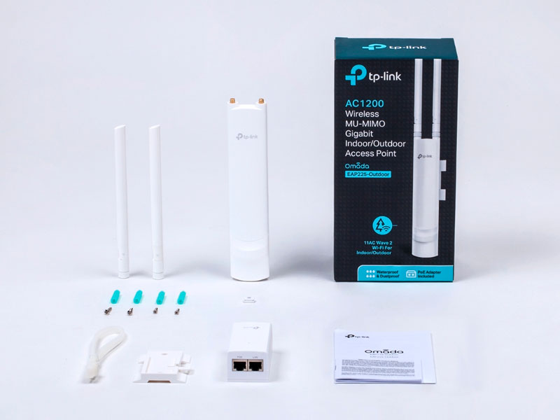 ACCESS POINT TP-LINK EAP225-OUTDOOR  OMADA AC1200 WIRELESS