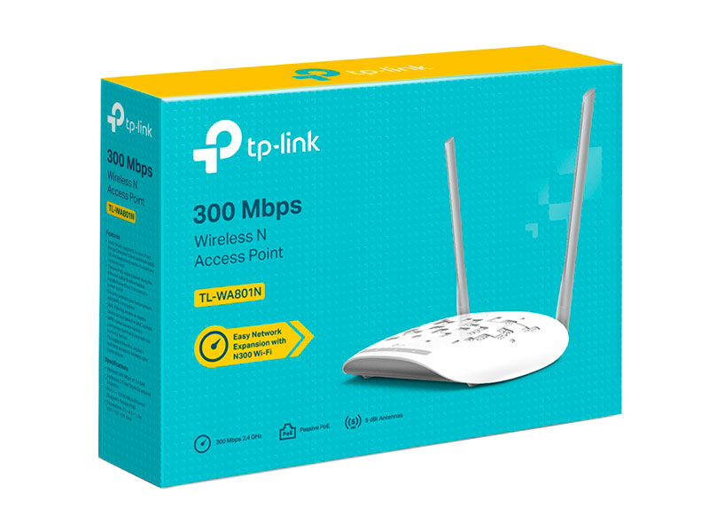 ACCESS POINT TP-LINK TL-WA801N 300MBPS WIRLESS