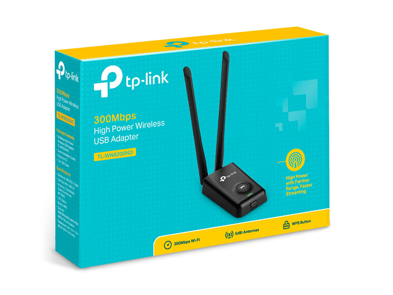 ADAPTER TP-LINK WN8200ND USB 300M WIRELESS