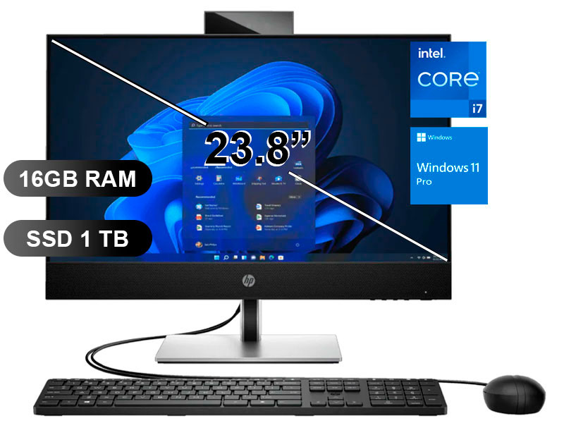 AIO HP  ProOne 440 G9 I7-12700T/ 16GB/ SSD1TB/ W11P/ 23.8/ 700J7LS