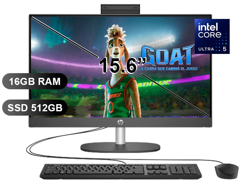 AIO HP PROONE 240 G10 ULTRA5-125U/ 16GB/ SSD512GB/ FREE/ CQ1V5LT/ 23.8