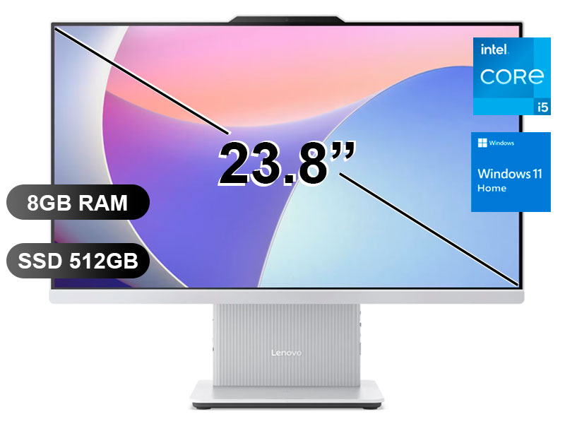 AIO LENOVO IDEA CENTRE 24IRH9 I5-13420H/ 8GB/ SSD512GB/ 23.8/ W11H/ F0HN00U5LD