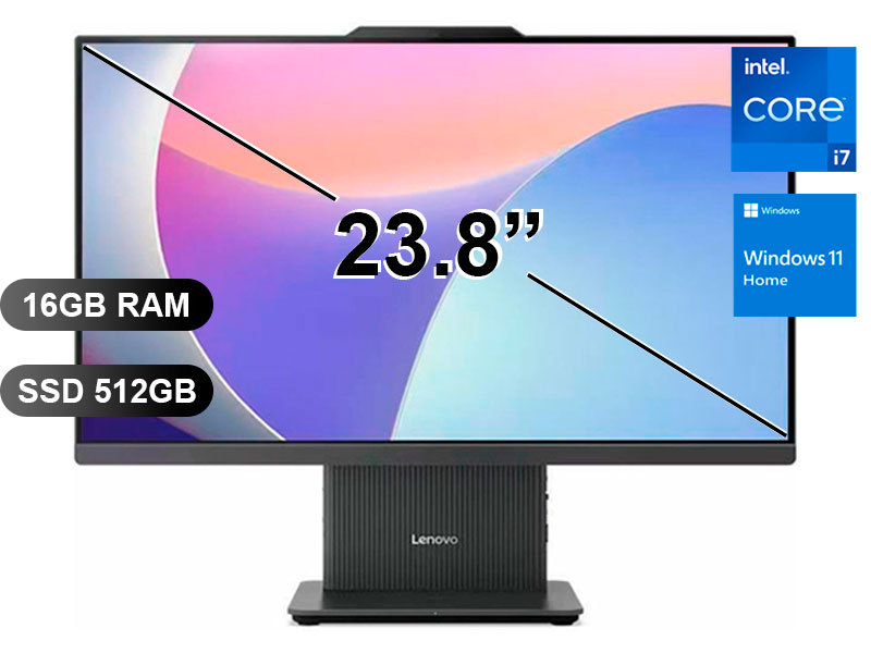 AIO LENOVO IDEACENTRE 24IRH9 I7-13620H/ 16GB/ SSD512GB/ IPS/ W11H/ F0HN009XLD/ 23.8