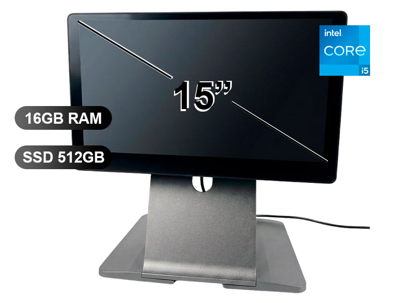 AIO LOPEN POS LN-D180SN DOBLE PANTALLA I5-1235/ 16GB/ SSD512GB/ 15