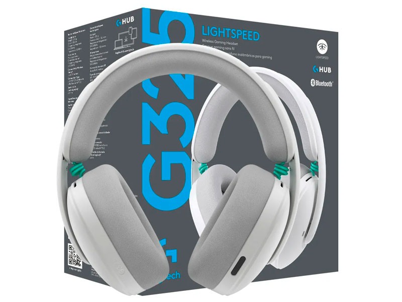 AUDIFONO LOGITECH G325 24H/ LIGHTSPEED/ BT/ 40MM/ 981-001530
