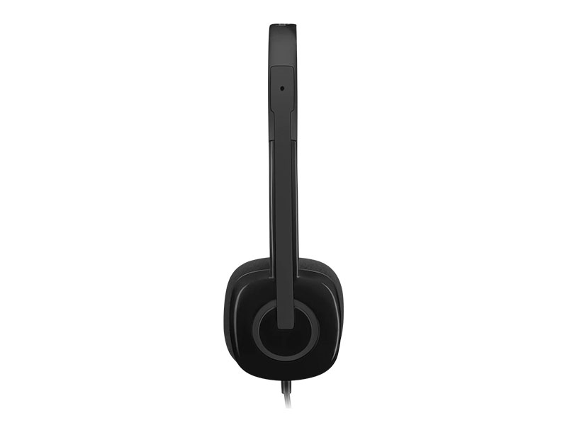 AUDÍFONO C/ MICRÓFONO LOGITECH STEREO H151  NEGRO-981-000587