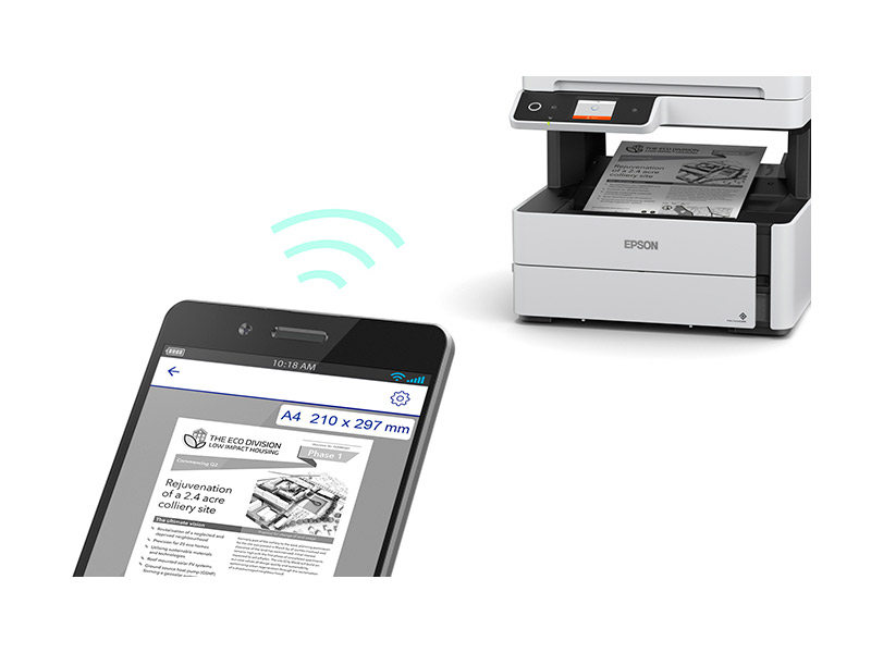 IMPRESORA MULTIFUNCIONAL EPSON M3170 MONOCROMATICA FAX/WIFI