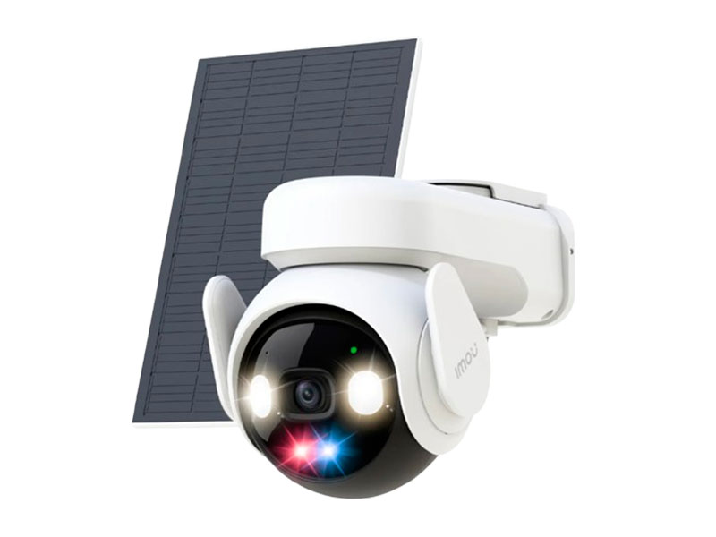 CAMARA DE SEGURIDAD IMOU 24/7 RECORDING IPC-B7ED-5M0TEA WIFI 2K 5MP PANEL SOLAR