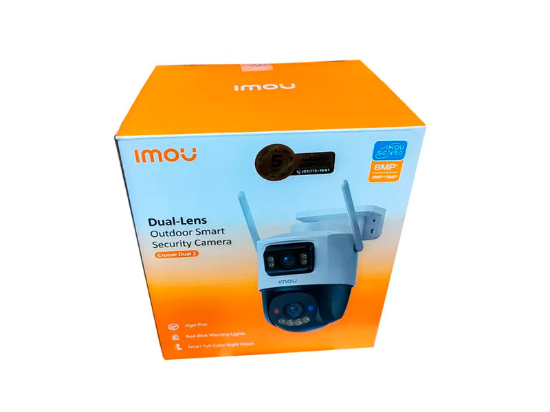 CAMARA DE SEGURIDAD IMOU IPC-S7XEN-8M0WED CRUSIER DUAL LENS 8MP IP66