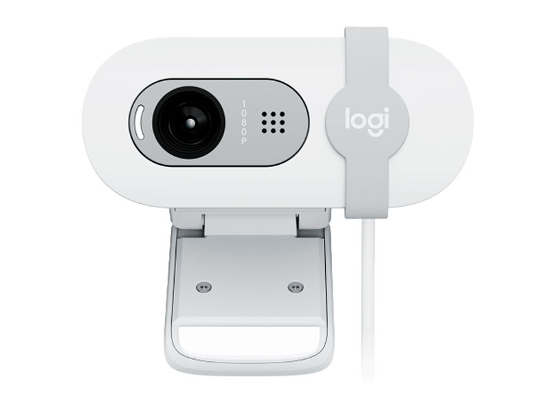 CAMARA LOGITECH BRIO 100 FHD 1080P USB-A WHITE 960-001615