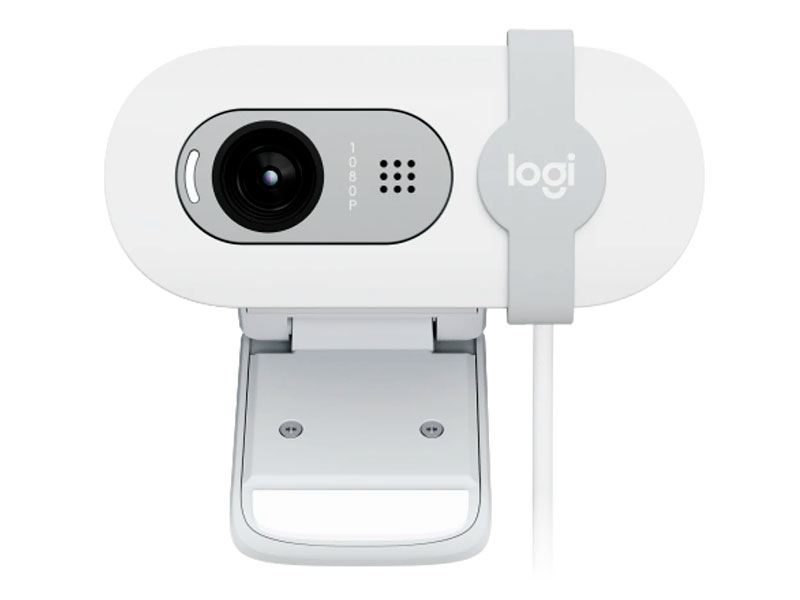 CAMARA LOGITECH BRIO 100 FHD 1080P USB-A WHITE 960-001615