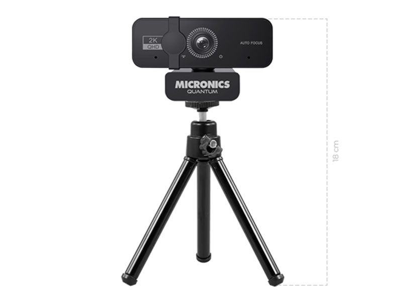 CAMARA WEB MICRONICS MIC W700 QUANTUM 1440 QHD LENTE 2P2G