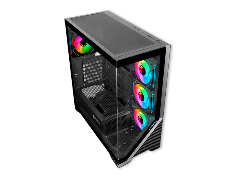 CASE ANTRYX FX650 ARGB FAN X4 VIDRIO TEMPLADO AC-FX650K S/FUENTE