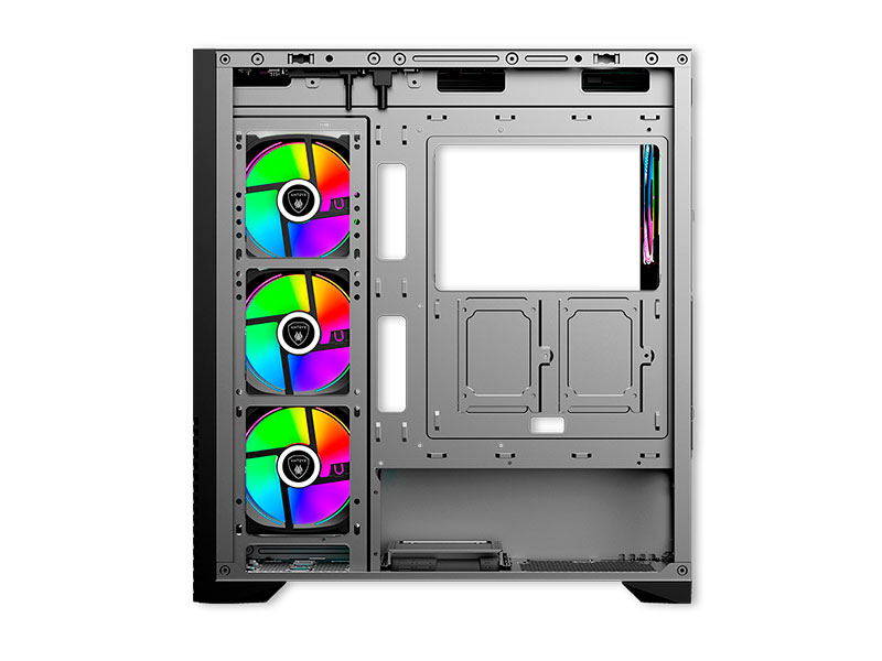 CASE ANTRYX FX650 ARGB FAN X4 VIDRIO TEMPLADO AC-FX650K S/FUENTE