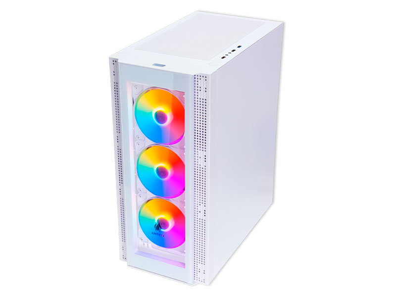CASE ANTRYX RX-260 WHITE USB 3.0 RGB FAN X4 VIDRIO AC-RX260WFR S/FUENTE