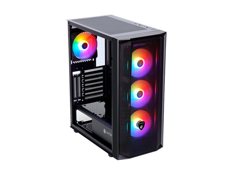 CASE ANTRYX RX-270 USB 3.0 RGB FAN X4 VIDRIO TEMPLADO AC-RX270KFR S/FUENTE