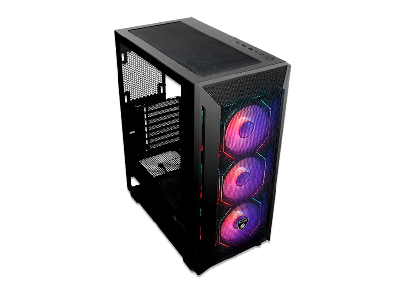 CASE ANTRYX RX 550 ARGB FAN X3 VIDRIO TEMPLADO AC-RX550K  S/FUENTE