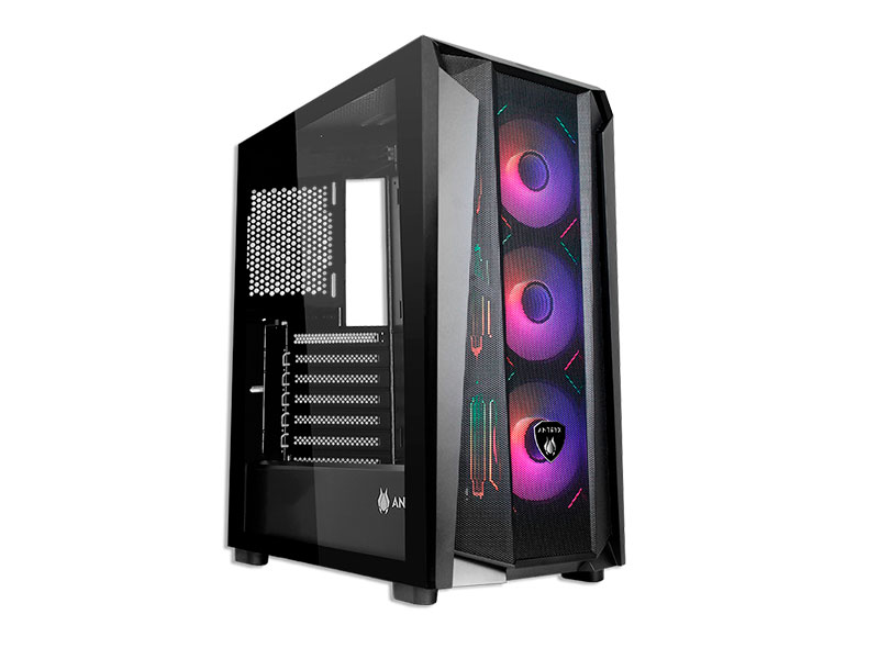 CASE ANTRYX RX 570 ARGB FAN X3 VIDRIO TEMPLADO AC-RX570K S/FUENTE