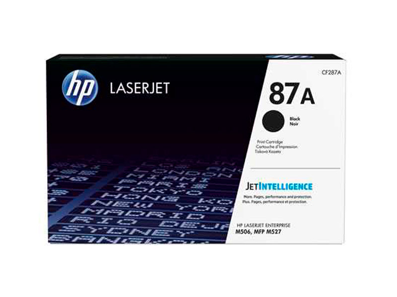 TONER HP CF287A (87A) L.J.E /M501DN/M506 NEGRO 9K PAG