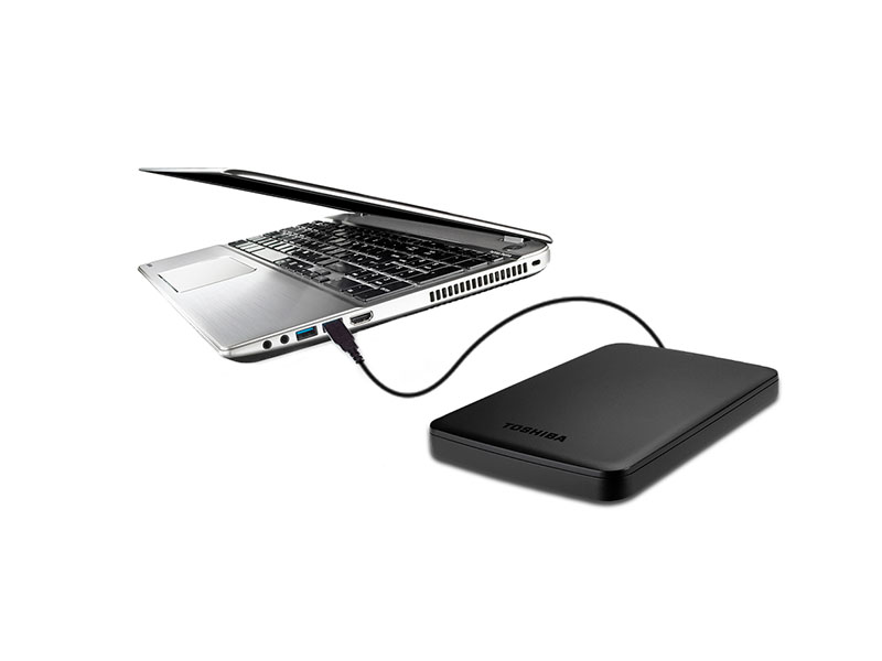 DISCO DURO TOSHIBA 2TB EXTERNO CANVIO BASIC 3.0