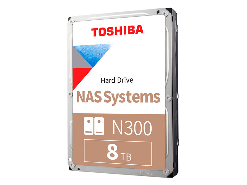 DISCO DURO TOSHIBA N300 NAS 8TB SATA 700RPM 6.0Gb/s HDWG780XZSTA