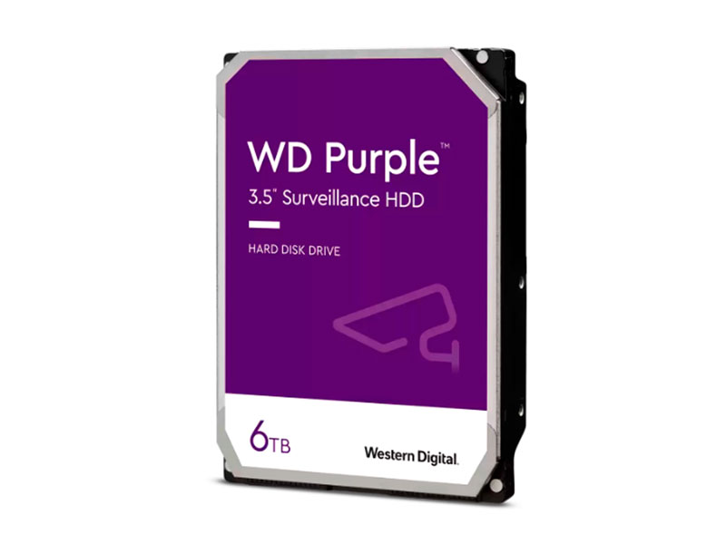 DISCO DURO WESTER DIGITAL 6TB  S-ATA PURPLE 5400 WD64PURZ