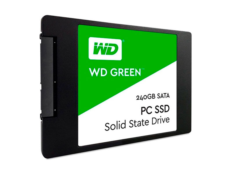 UNIDAD EN ESTADO SOLIDO WESTER DIGITAL 240GB  GREEN 2.5 SATA