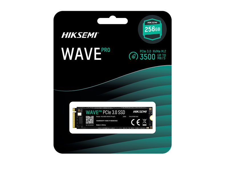 UNIDAD EN ESTADO SOLIDO SSD HIKSEMI WAVE 512GB M.2 PCI-E 3500MB/S 1800MB/S