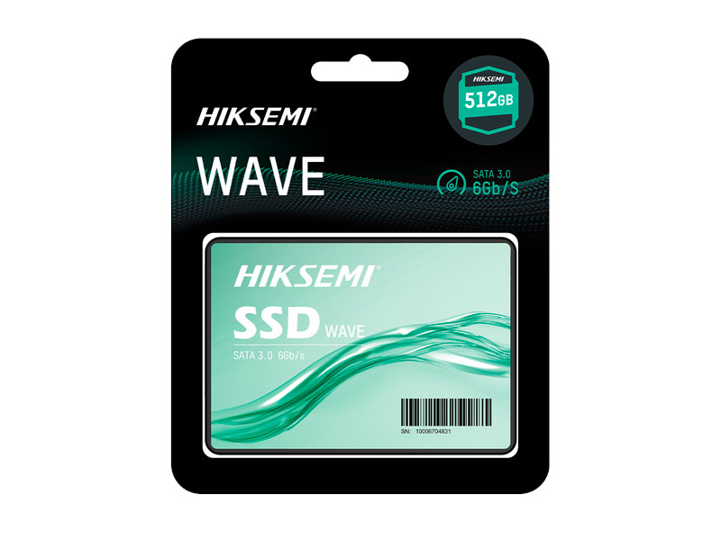 UNIDAD EN ESTADO SOLIDO HIKSEMI WAVE 512GB  NAND/ SATA III 6GB/ S 