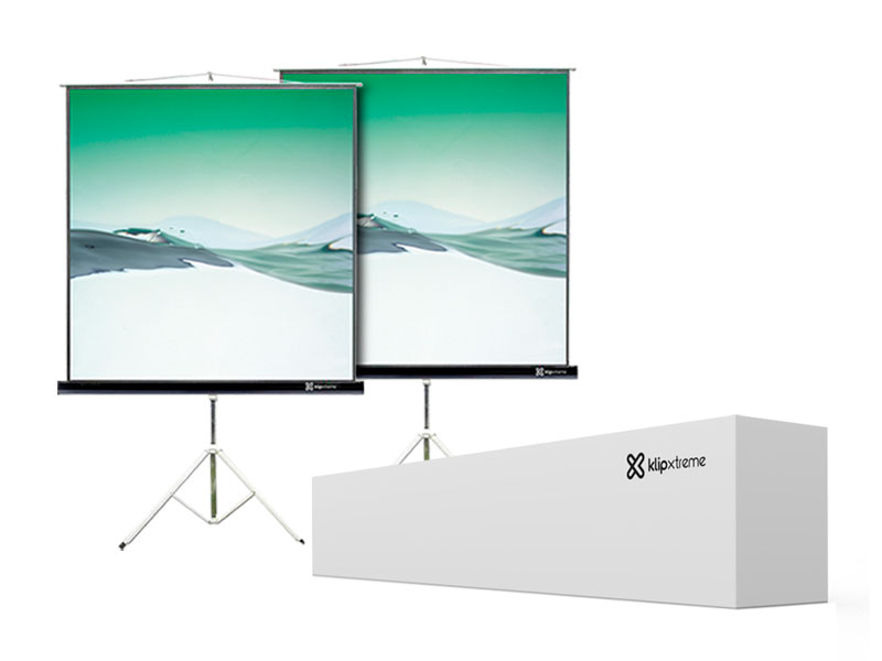 ECRAN CON TRIPODE KLIPX KPS-104 120