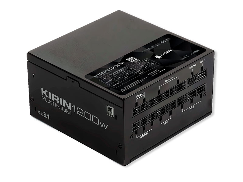 FUENTE ANTRYX 1200W KIRIN PLATINUM 80 PLUS XPH1200-A