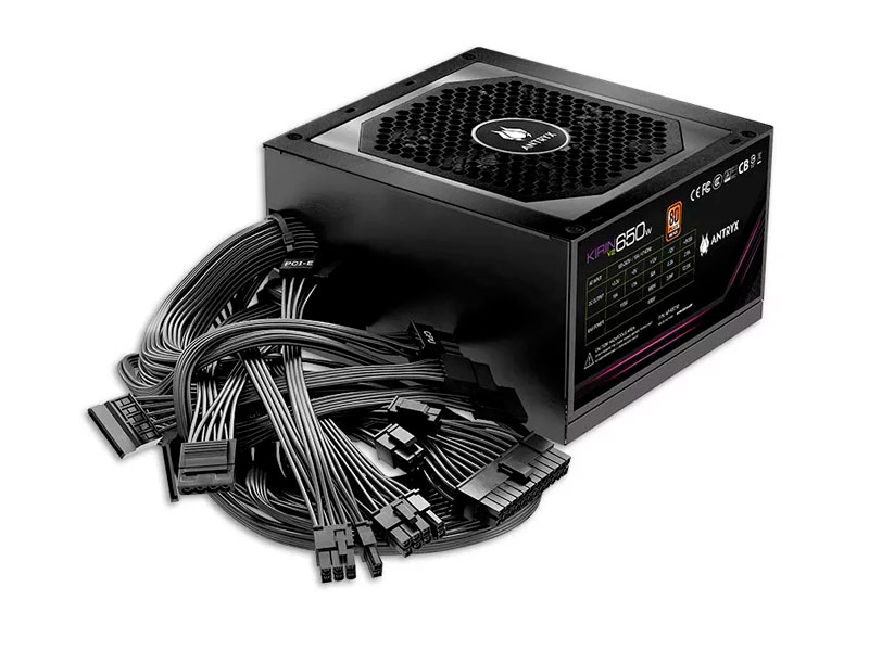 FUENTE DE PODER ANTRYX 650W KIRIN 80PLUS BRONZE AP-KB650