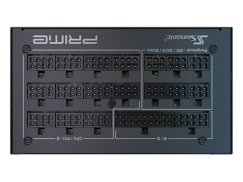 FUENTE DE PODER SEASONIC PRIME PX-1600W 80PLUS PLATINUM FULL MODULAR SSR-1600PD2
