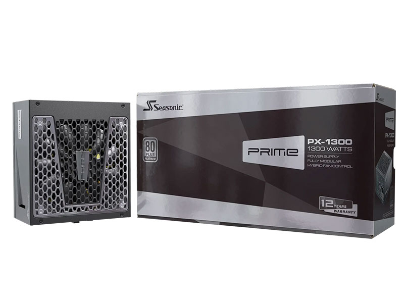 FUENTE DE PODER SEASONIC PRIME TX-1300W 80PLUS PLATINUM FULL MODULAR SSR-1300TR2