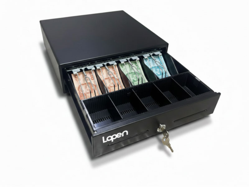 GAVETA DE DINERO  LOPEN LN-330 4BILL/ 5COIN 12V or 24V