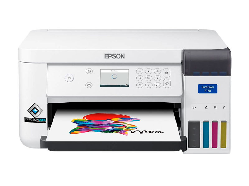 IMPRESORA DE SUBLIMACION EPSON SURE COLOR F170 USB/WIRELESS