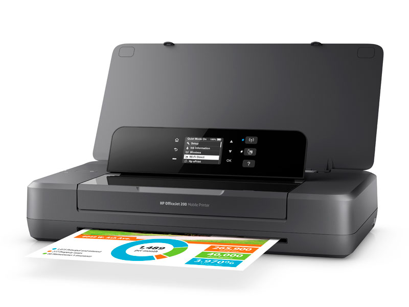 IMPRESORA HP OFFICEJET 200 MOBILE CZ993A PORTATIL