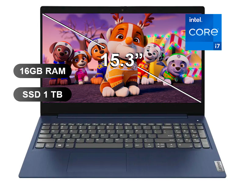 LAPTOP LENOVO IDEPAD SLIM3 15IRH10 I7-13620H/ 16GB/ 1TB/ FREE/ 15.3/ 83K100NALM