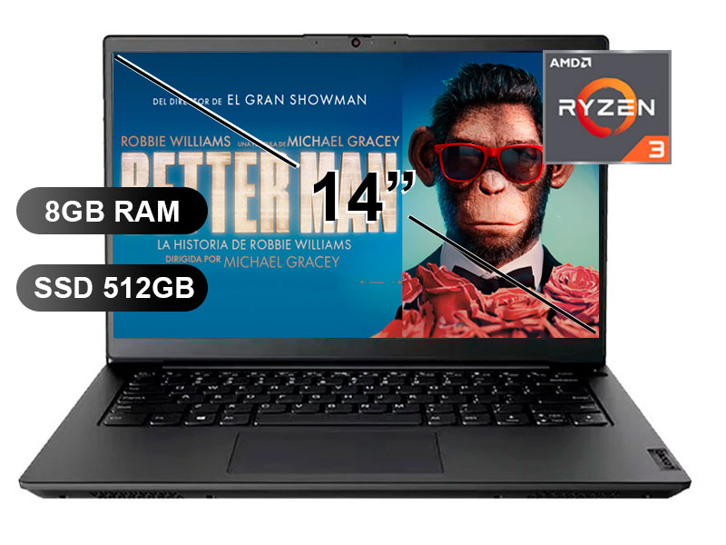 LAPTOP LENOVO K14 G1 R3 5400U/ 8GB/ SSD512GB/ 14