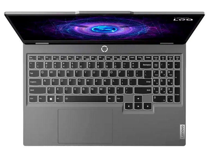 LAPTOP LENOVO LOQ 15IAX9 I5-12450HX/ 8GB/ SSD512GB/ RTX3050 6GB/ 15.6 FHD/ FREEDOS/ 83GS006WLM