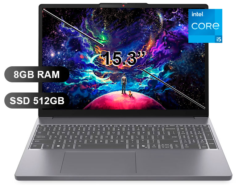 LAPTOP LENOVO IDEAPAD SLIM3 15IRH10 I5-13420H/ 8GB/ SSD512GB/ FREE/ 15.3/ 83K100KELM