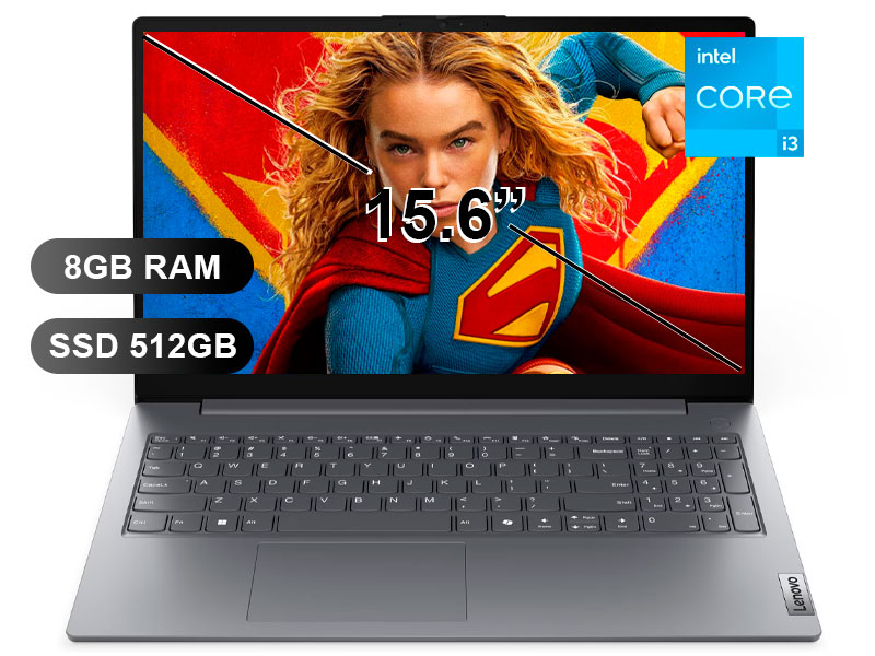 LAPTOP LENOVO V15 G5 IRL I3-1315U/ 8GB/ SSD512GB/ 15.6/ FREE/ 83GW005MLD