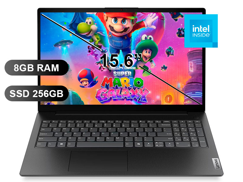 LAPTOP LENOVO V15 G6 ITN N100/ 8GB/ SSD256GB/ 15.6/ FREE/ 83M40016LD